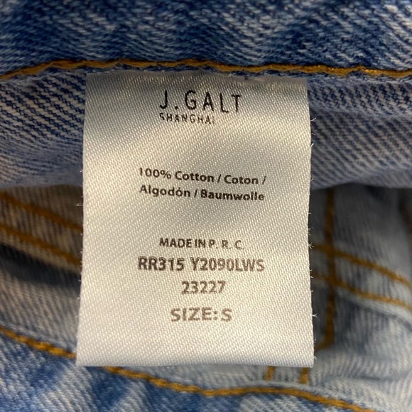 John Galt X Yellow Rat Bastard Wide Leg Flare Bootcut Jean Brandy Melville - Picture 10 of 16